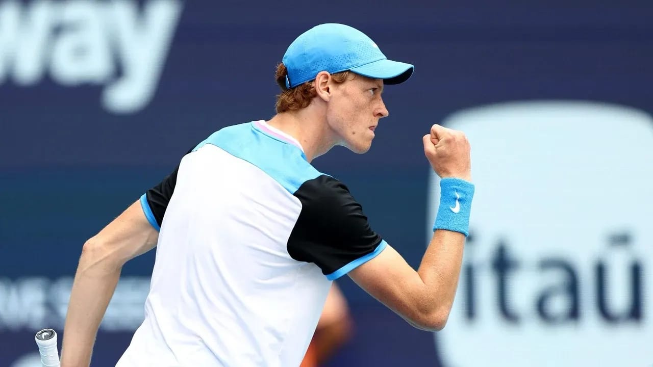 Post image Rising Star Sinner Dominates Miami Open: Italian Phenom's Remarkable 2024 Campaign Continues
